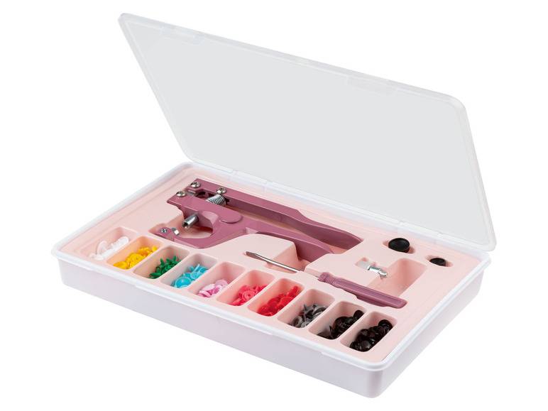 crelando® Druckknopfset, Kunststoff, mit Zange Bis zu 50% Rabatt