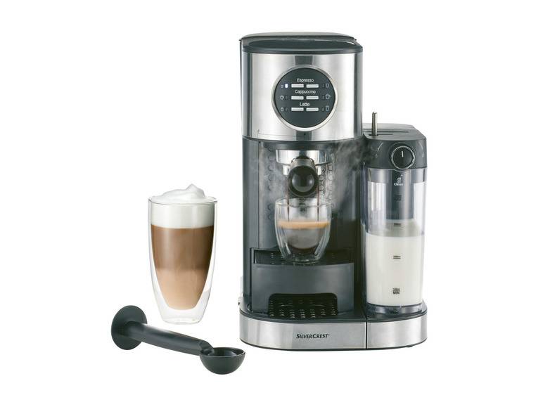 SILVERCREST® KITCHEN TOOLS Espressomaschine mit Milchaufschäumer »SEMM 1470 A2« Sonderangebot der Fabrik