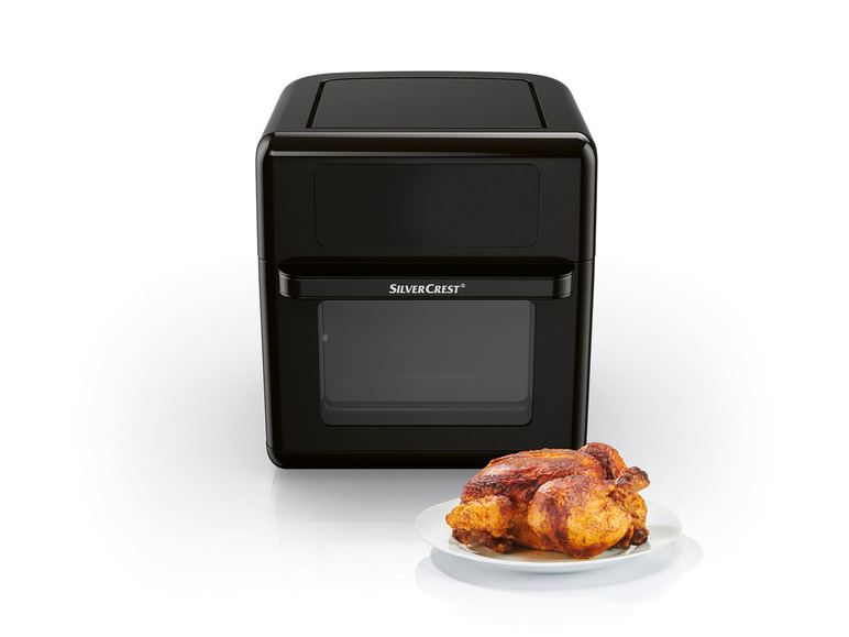 SILVERCREST® KITCHEN TOOLS Heißluftfritteuse 9-in-1 SHF 1800 B1 Vierteljährliche Förderung