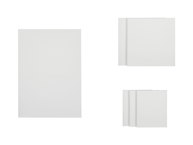 crelando® Leinwand / Leinwand-Set, aus Baumwolle, mit Spannkeilen