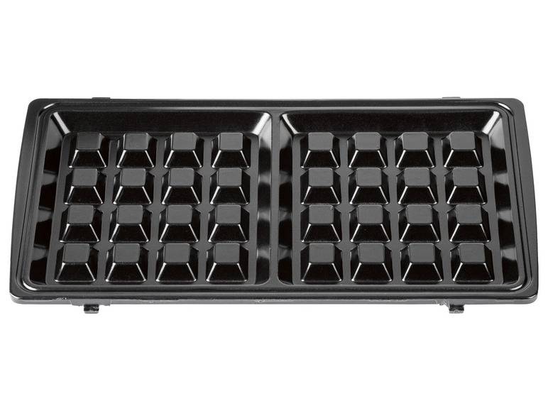 SILVERCREST® KITCHEN TOOLS Waffeleisen »SWEW 750 D2«, mit Wechselplatten 50% Rabatt mit kostenlosem Versand