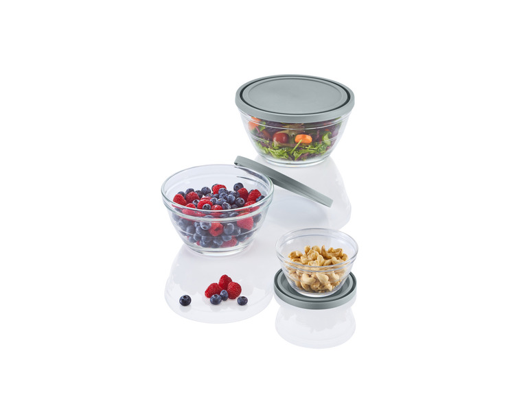 LIVARNO home Glasschüssel-Set, 5 Stück Hotsell