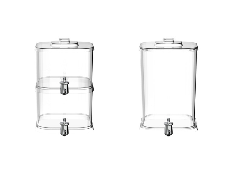 LIVARNO home Getränkespender-Set / Getränkespender, 2 x 4,5 l / 1 x 9 l Günstiger Verkauf