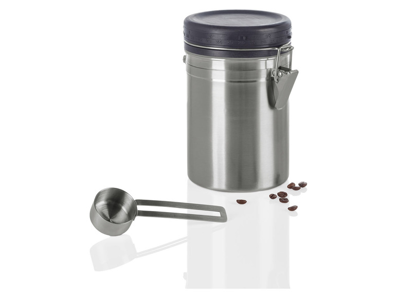 ERNESTO® Kaffee-Aromadose für Bohnen/ Pads, Edelstahl Kostenloser Versand