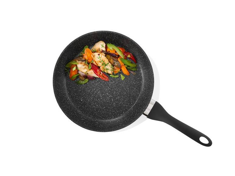 ERNESTO® Aluminium-Pfanne / -Wok, 28 cm, in Granitoptik Günstig kaufen