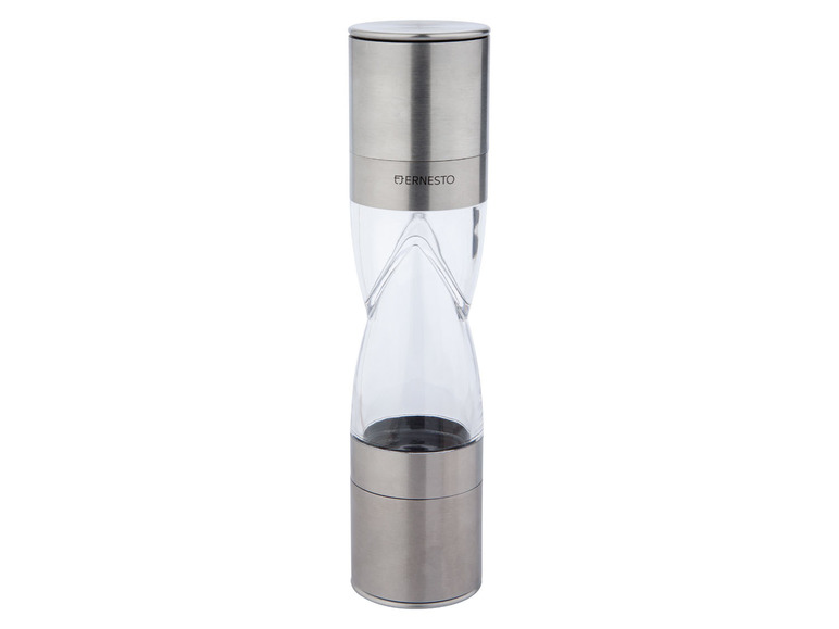 ERNESTO® Salz- und Pfeffermühle 2in1 / Chilimühle 2in1 Edelstahl Großer Ausverkauf