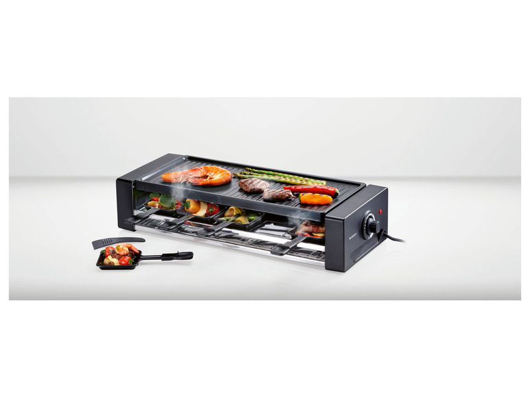 SILVERCREST® KITCHEN TOOLS Raclette-Grill, 1500 Watt, für 10 Personen Begrenztes Angebot