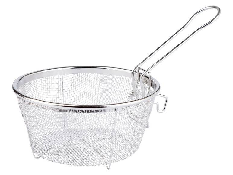 ERNESTO® Stielkasserolle 20 cm mit Frittierkorb, spülmaschinengeeignet Exklusivangebot