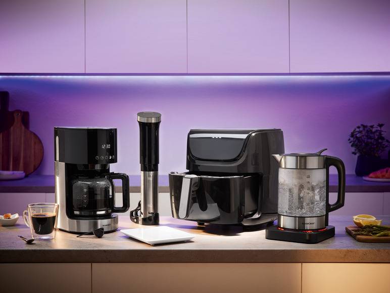 SILVERCREST® KITCHEN TOOLS Küchenwaage Smart »SKWS 5 A1«, Abschaltautomatik Jubiläumsangebot