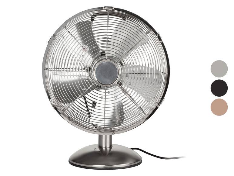 SILVERCREST® Tischventilator Metall 30cm »STVM 30 B2« Räumungsverkauf