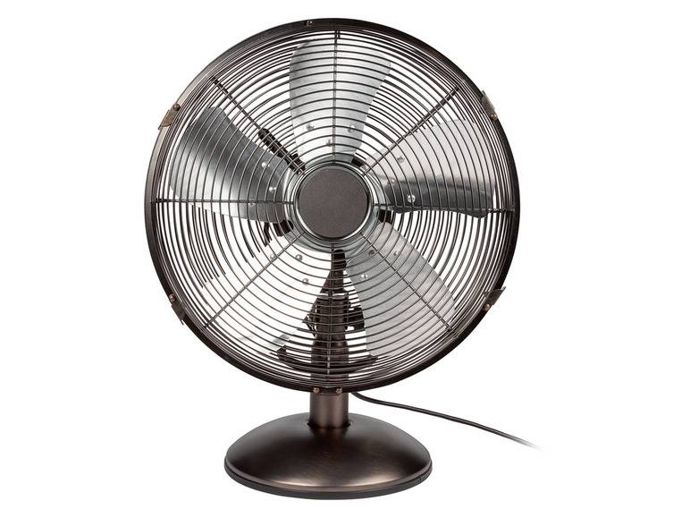 SILVERCREST® Tischventilator Metall 30cm »STVM 30 B2« Räumungsverkauf