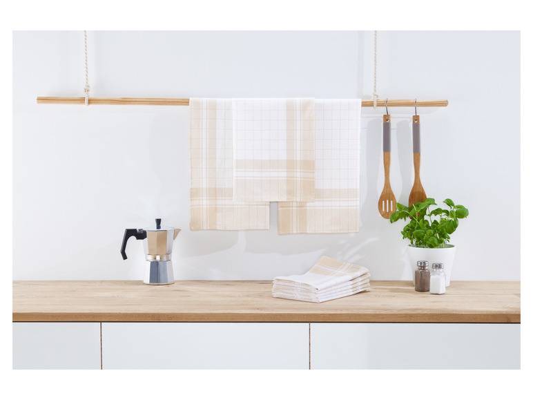 LIVARNO home Geschirrtücher, 8 Stück, 50 x 70 cm Neueste Stile