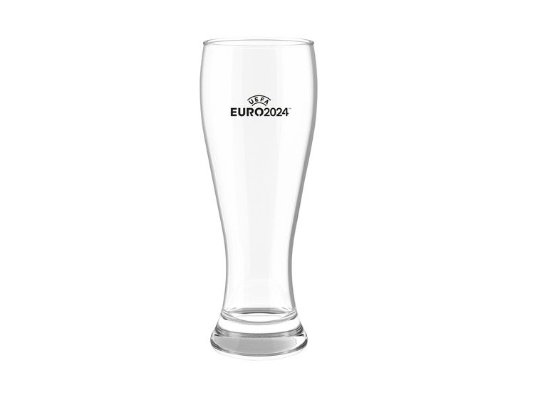 Bierkrüge \ Biertulpen \ Willybecher \ Pint-Biergläser \ Weizenbiergläser »UEFA«, 2-teilig Letzte 2 Tage
