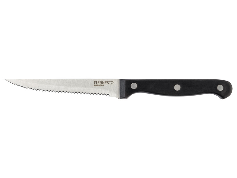 ERNESTO® Steakmesser Set, Mit Wellenschliff Letzter Tag