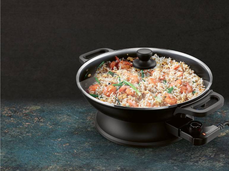 SILVERCREST® KITCHEN TOOLS Elektrische-Multipfanne/Wok, »SEMP 2000 A1«, Ø 33 cm Riesige Rabatte