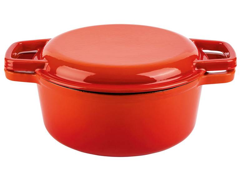 ERNESTO® Gusseisen-Kombitopf, Ø 22 cm Limitierter Zeitrabatt