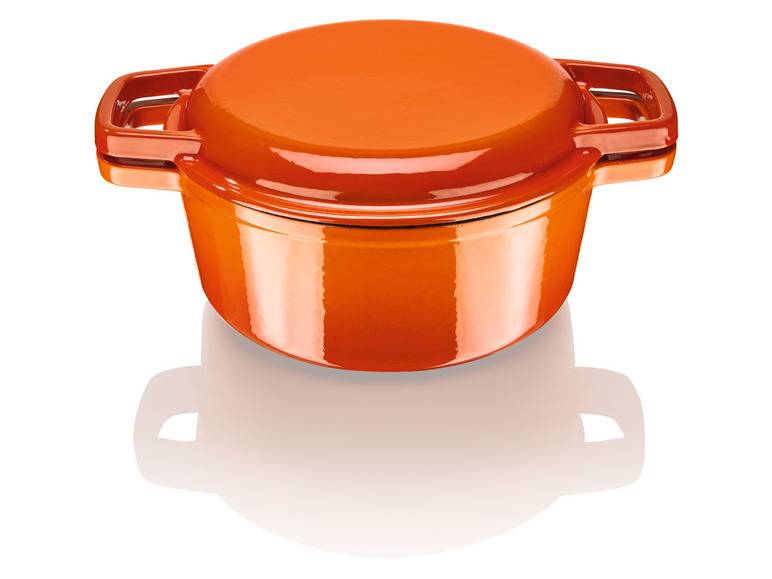 ERNESTO® Gusseisen-Kombitopf, Ø 22 cm Limitierter Zeitrabatt