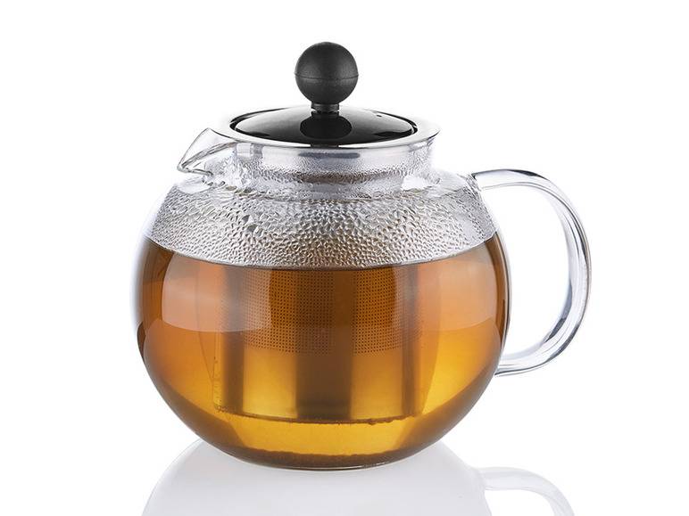 ERNESTO® Glas-Teekanne /-Kaffeebereiter, besonders leicht Cyber Monday
