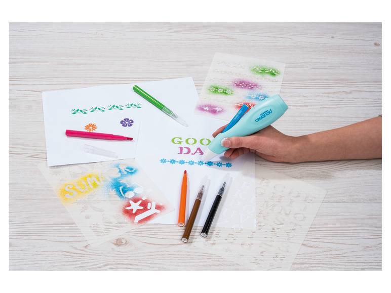 crelando® Airbrush Starter Kit, für kreative Sprayeffekte Lagerräumung