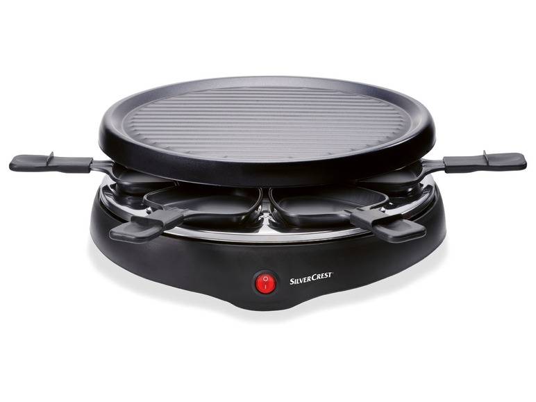 SILVERCREST® KITCHEN TOOLS Raclette-Grill, 800 W, Ø 29 cm