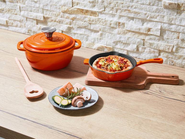ERNESTO® Gusseisen-Pfanne, für alle Herdarten, Ø 15 cm Blitzangebot