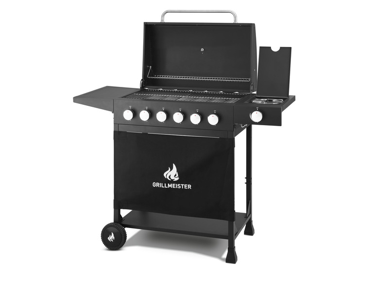 GRILLMEISTER Gasgrill »Memphis«, 6plus1, 18 kW, mit Seitenbrenner Große Rabatte