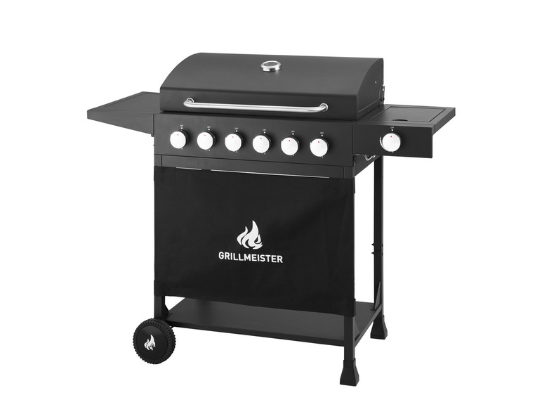 GRILLMEISTER Gasgrill »Memphis«, 6plus1, 18 kW, mit Seitenbrenner Große Rabatte