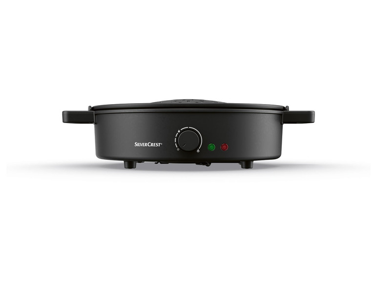 SILVERCREST® KITCHEN TOOLS Tischgrill mit Hot Pot STHP 1800 A1, 2-in-1 Räumungsverkauf
