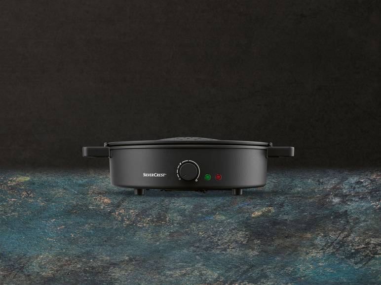 SILVERCREST® KITCHEN TOOLS Tischgrill mit Hot Pot STHP 1800 A1, 2-in-1 Räumungsverkauf