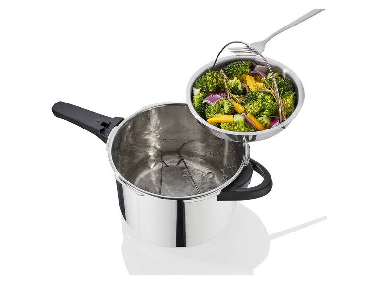 ERNESTO® Schnellkochtopf 6 Liter Letzte 3 Tage