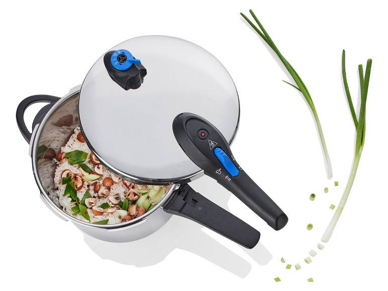 ERNESTO® Schnellkochtopf 6 Liter Letzte 3 Tage