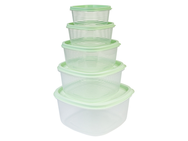 ERNESTO® Vorratsdosen-Set, 5-teilig, stapelbar Letzte 2 Tage