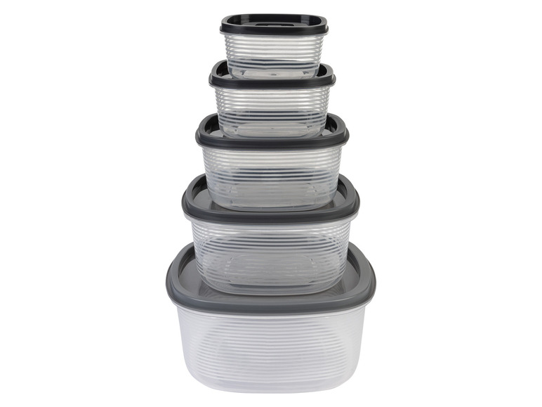 ERNESTO® Vorratsdosen-Set, 5-teilig, stapelbar Letzte 2 Tage