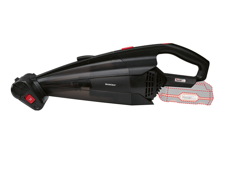 SILVERCREST® 20 V Akku Handstaubsauger »SHSA 20-Li A1 «, mit 5-teiligem Düsen-Set Fabrikladen
