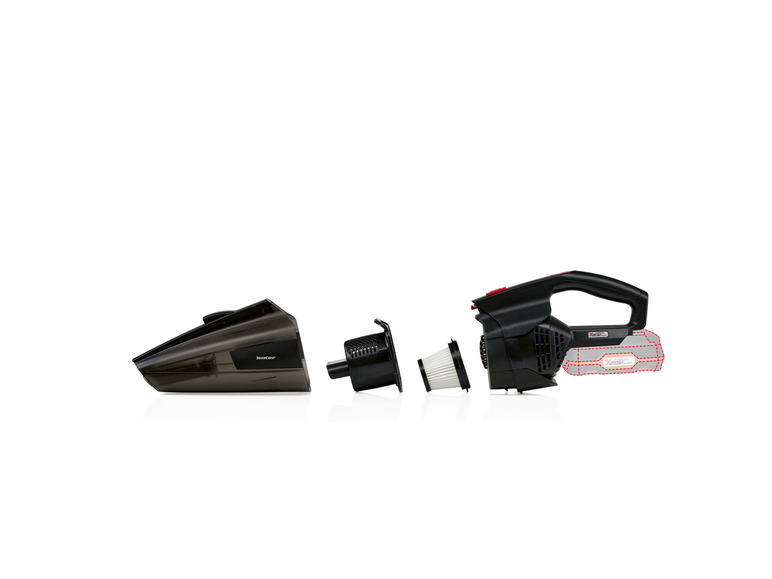 SILVERCREST® 20 V Akku Handstaubsauger »SHSA 20-Li A1 «, mit 5-teiligem Düsen-Set Fabrikladen