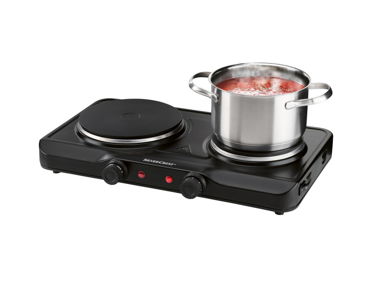 SILVERCREST® KITCHEN TOOLS Doppelkochplatte »SDK 2500 E1 / SDK 2300 E1 / SODK 2500 E1«, 2500 W im Angebot