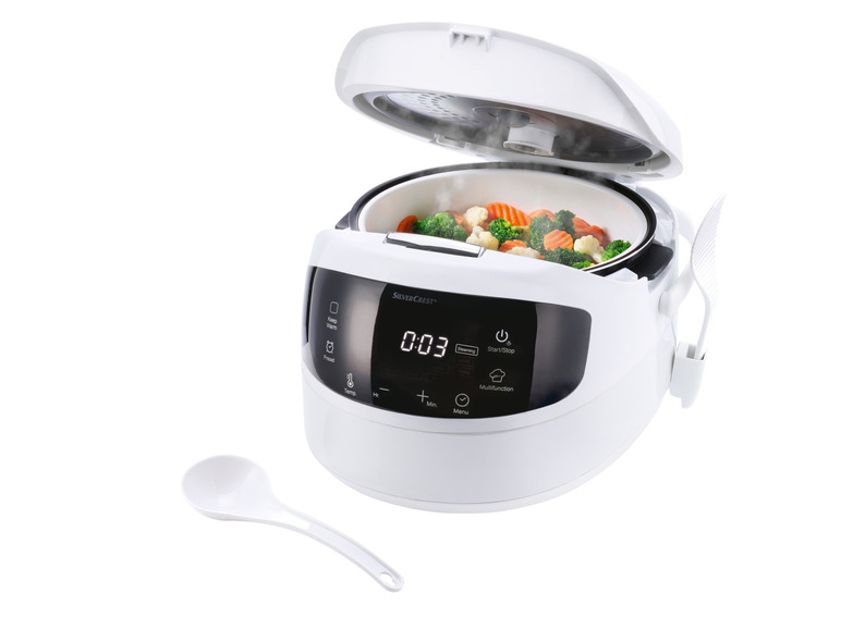 SILVERCREST® KITCHEN TOOLS Digitaler Reiskocher »SRKM 860 A1«, 1,5 l Online Shopping