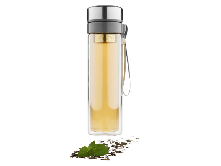 ERNESTO® Trinkflasche mit Zitruspresse/ Trinkflasche mit Infuser Cyber Monday
