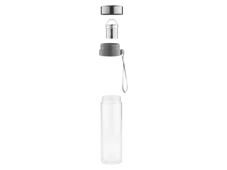 ERNESTO® Trinkflasche mit Zitruspresse/ Trinkflasche mit Infuser Cyber Monday