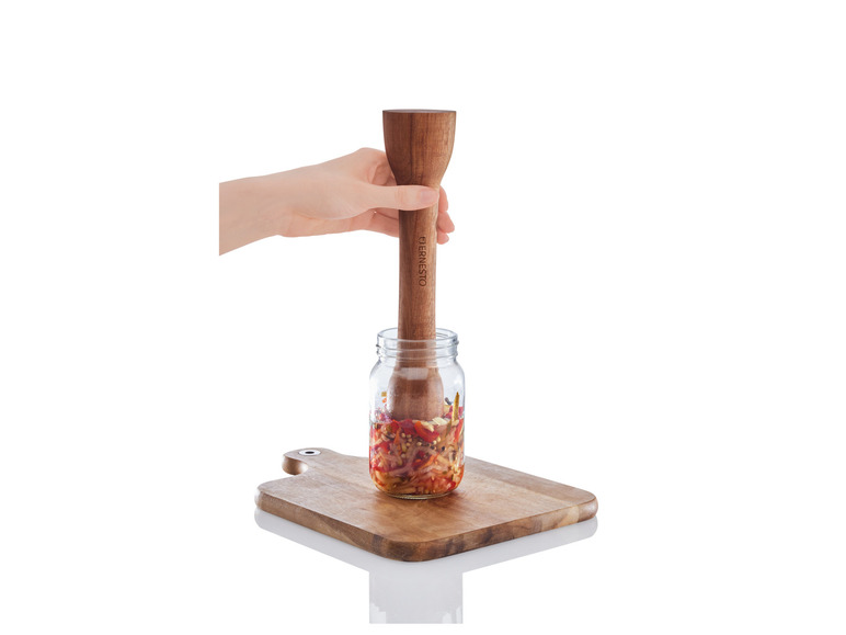 ERNESTO® Fermentier-Holzstampfer \ Fermentier-Glasgewichte Exklusive Angebote