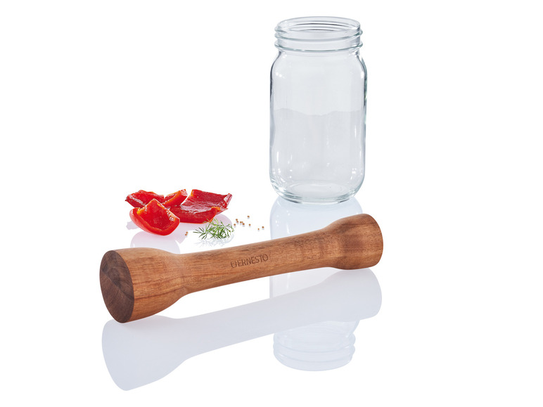 ERNESTO® Fermentier-Holzstampfer \ Fermentier-Glasgewichte Exklusive Angebote