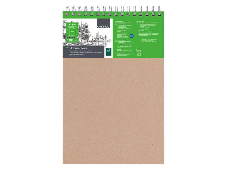 crelando® Zeichenblock, DIN A3/A4, säurefrei Kauf eins, bekomm eins gratis