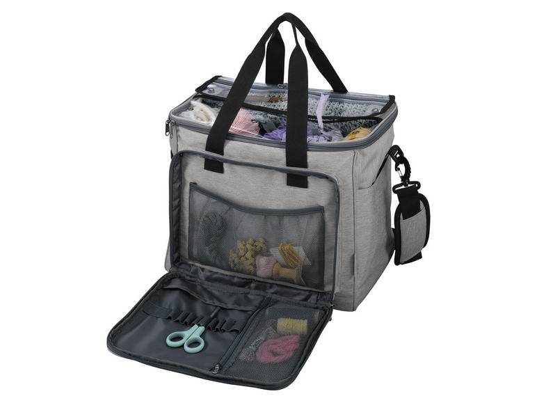crelando® Nähmaschinen-Trolley / Strickzubehör-Tasche Riesige Ersparnisse
