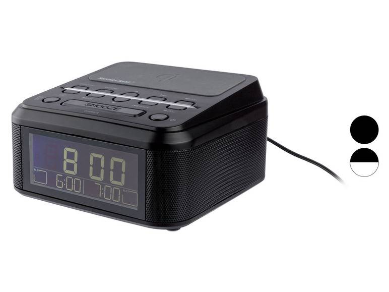 SILVERCREST® Uhrenradio, mit Qi Ladung, DAB+, Bluetooth Bis zu 50% Rabatt