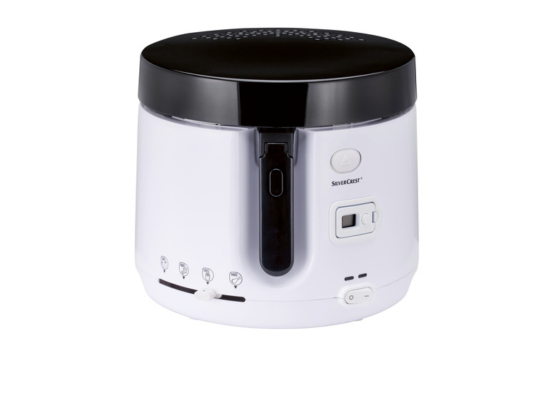 SILVERCREST® KITCHEN TOOLS Fritteuse »SFT 1900 A1«, mit Timer, weiß Nur noch ein Tag übrig