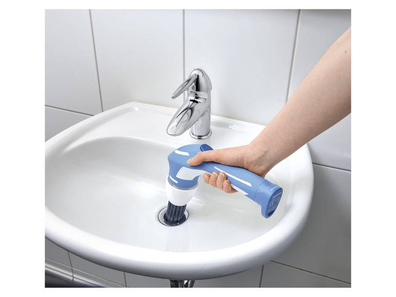 SILVERCREST® Elektrische Reinigungsbürste »SRB 6 B1«, 5-teilig Hotsell