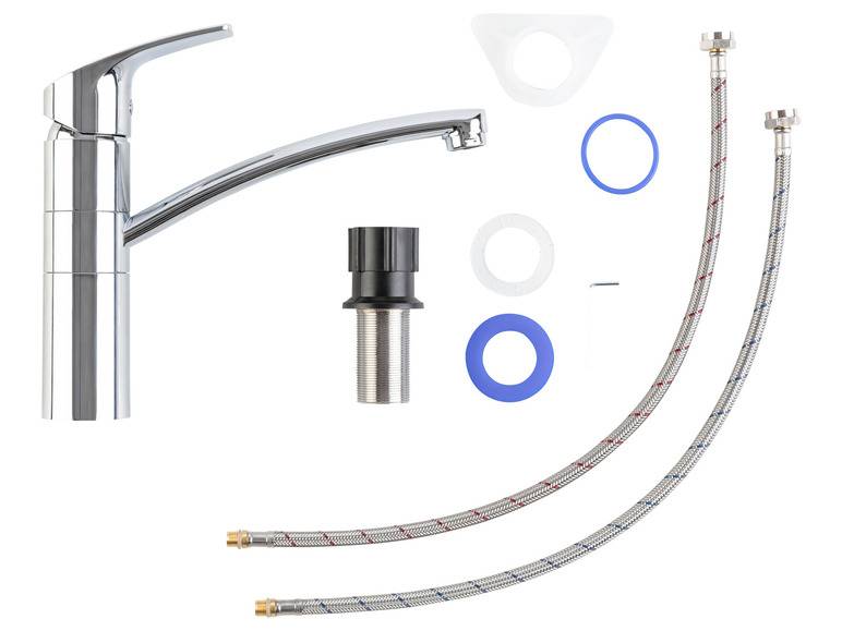 LIVARNO home Küchenarmatur , Eco-Click-Wassersparfunktion Lagerräumung