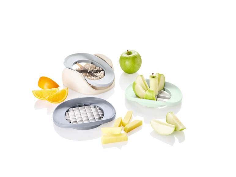 LIVARNO home Reiben-Set \ Obstschneider-Set, 4-teilig Heißer Verkauf