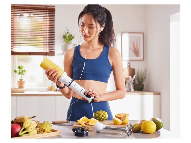 SILVERCREST® KITCHEN TOOLS Stabmixer-Set mit Smoothie-Maker, 600 W Exklusive Angebote