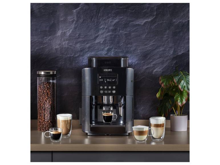 Krups Kaffeevollautomat EA8155/EA81P0/EA8155.70, Brühgruppe aus Metall Große Rabatte